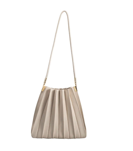 The Carrie Pleated Shoulder Bag